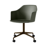 Rely Armchair HW48: Bronze Green + Bronzed