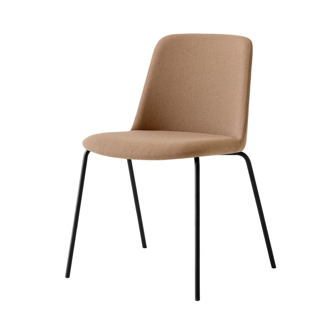 Rely Stacking Chair HW67: Black