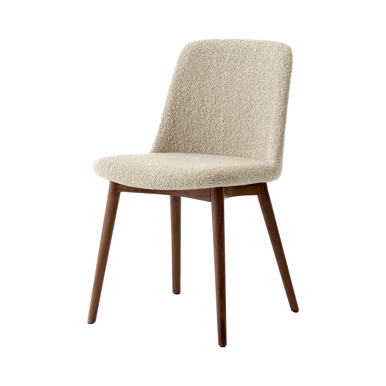 Rely Side Chair HW73: Lacquered Walnut