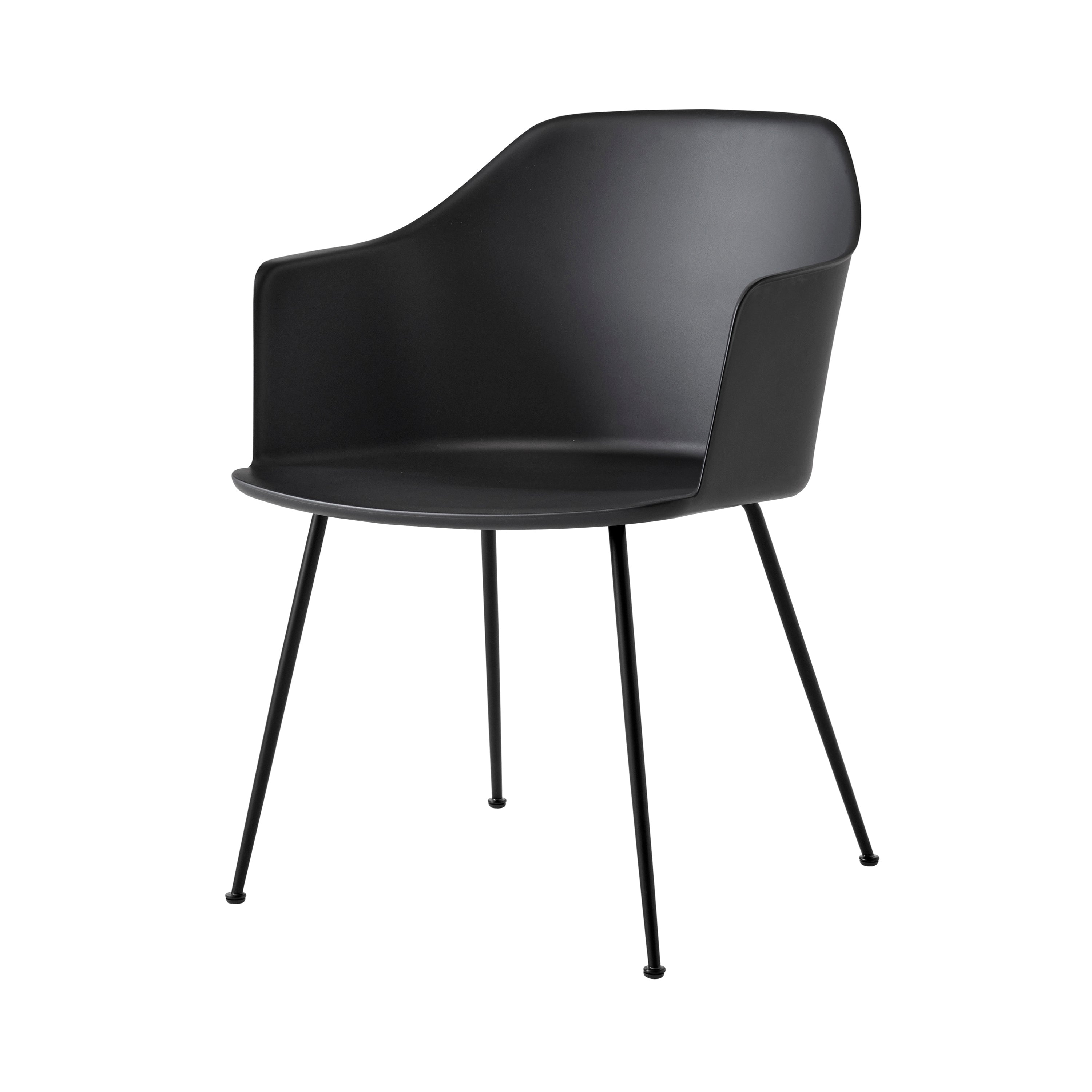 Rely Armchair: HW33 + Black + Black
