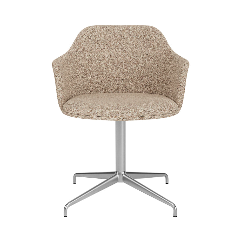 Rely Armchair HW42: Set of 4 + Polished Aluminum