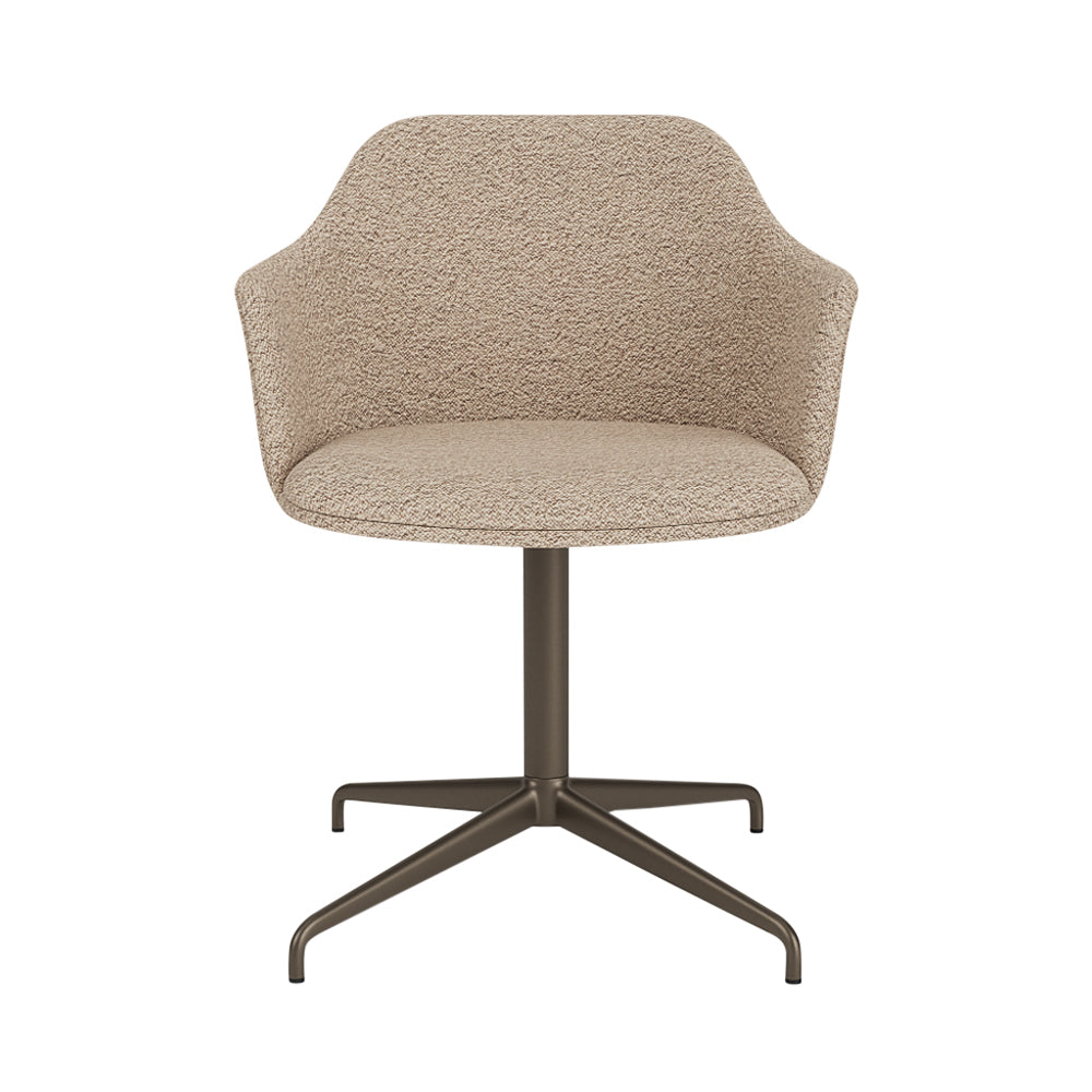 Rely Armchair HW42: Set of 4 + Bronzed