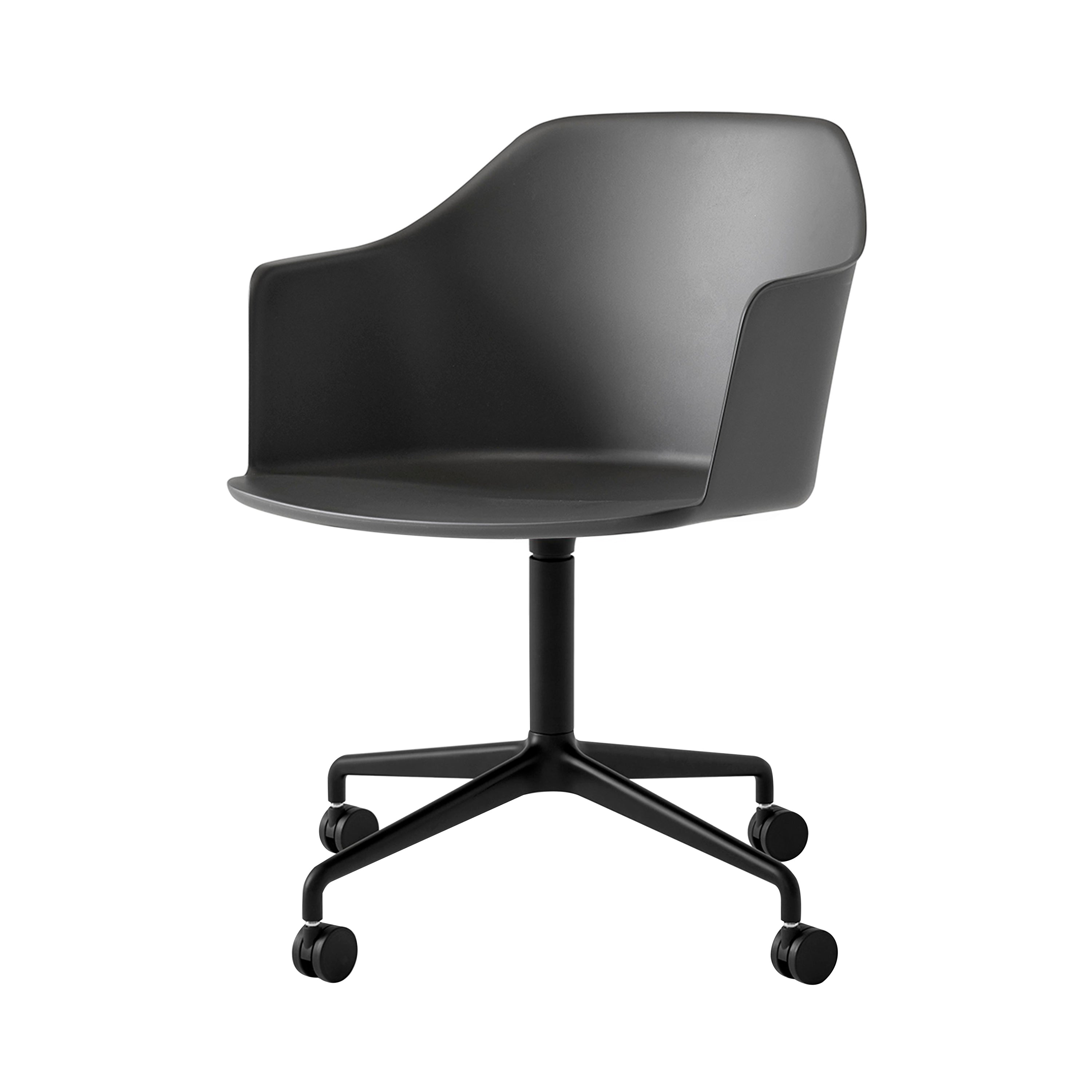 Rely Armchair: HW48 + Black + Black