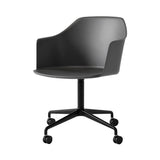 Rely Armchair: HW48 + Black + Black