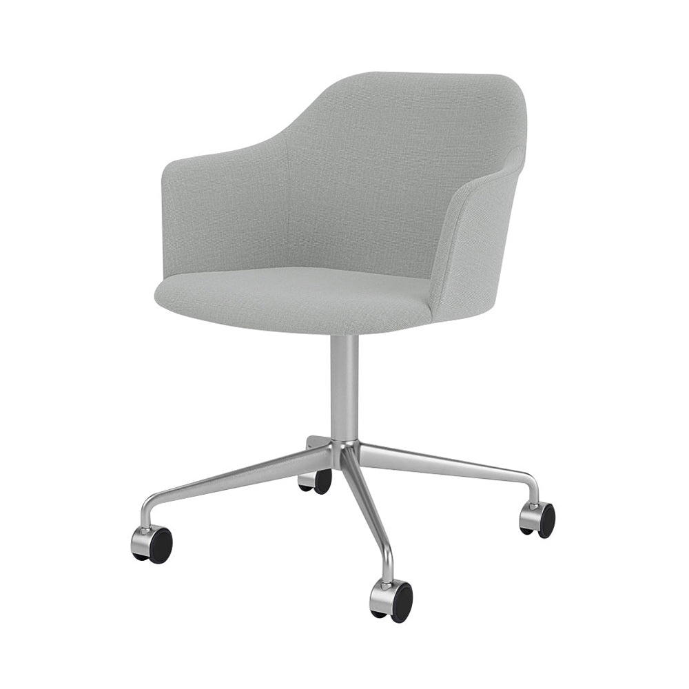Rely Armchair HW52: Set of 4 + Polished Aluminum