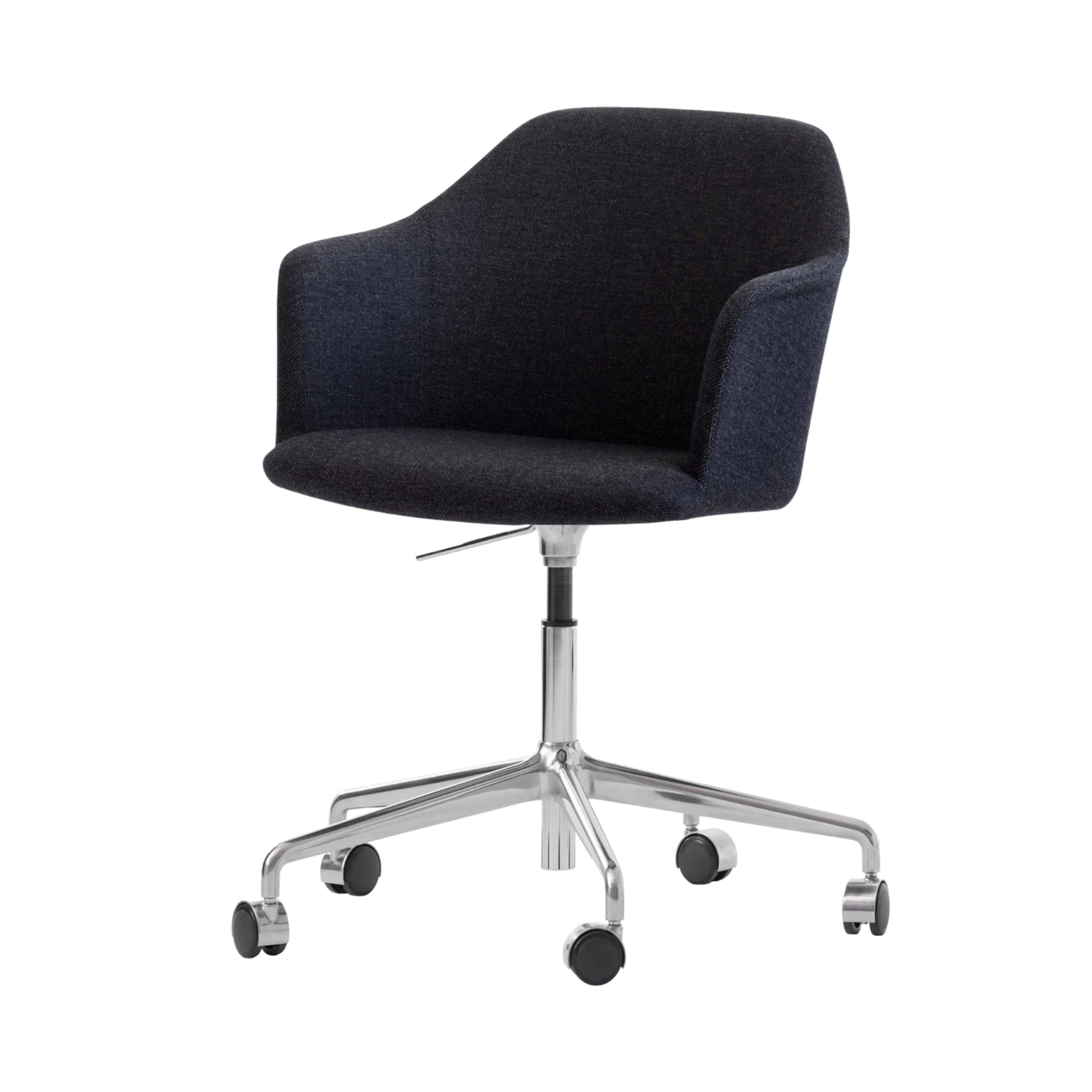 Rely Armchair: HW55 + Polished Aluminum