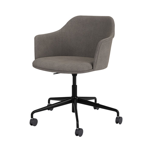 Rely Armchair HW57: Set of 4 + Black