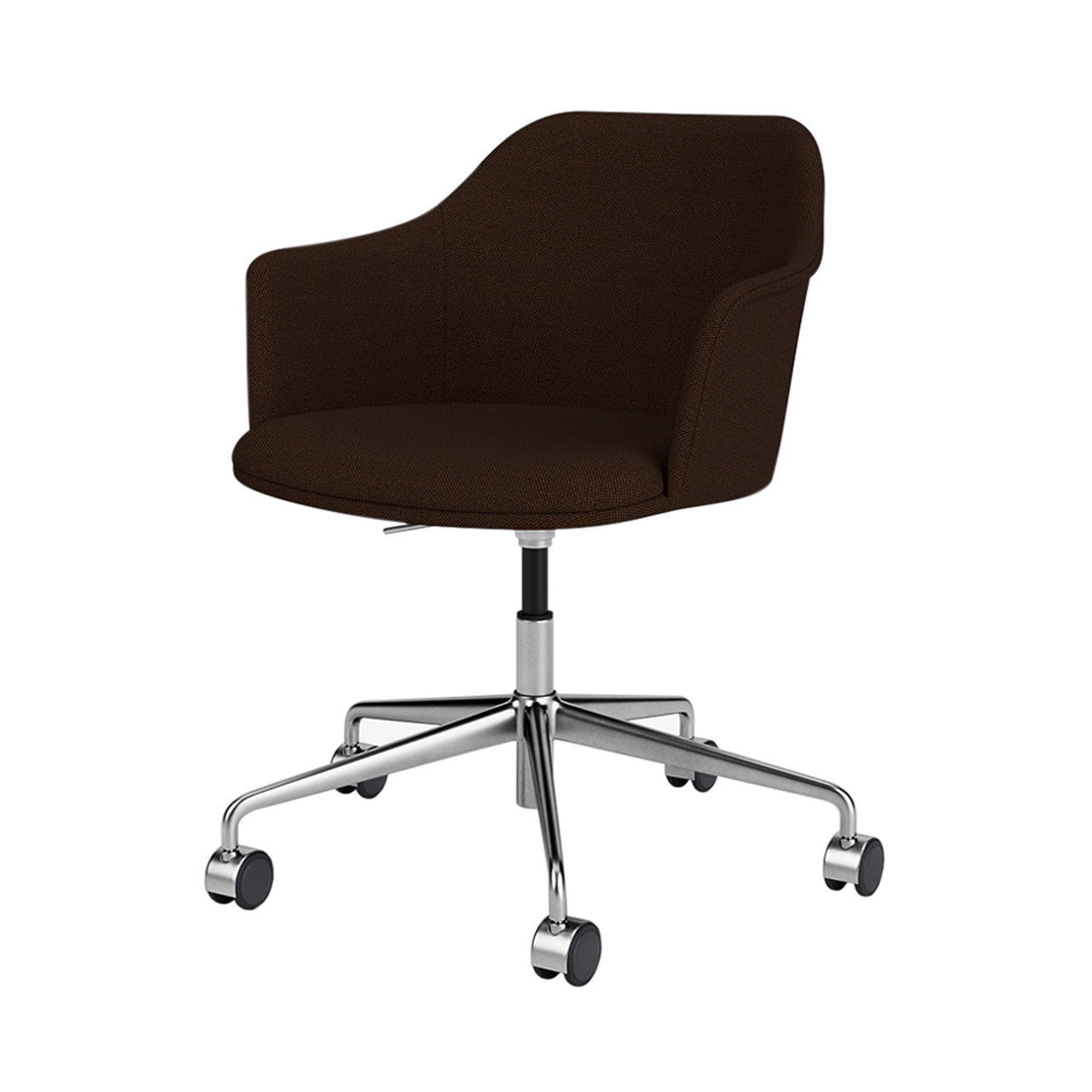 Rely Armchair HW57: Set of 4 + Polished Aluminum