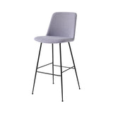 Rely Bar + Counter High Backrest Chair: HW98 + HW93 + Bar (HW98) + Black