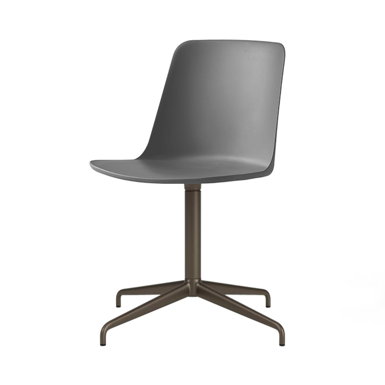 Rely Chair: HW11 + Stone Grey + Bronzed