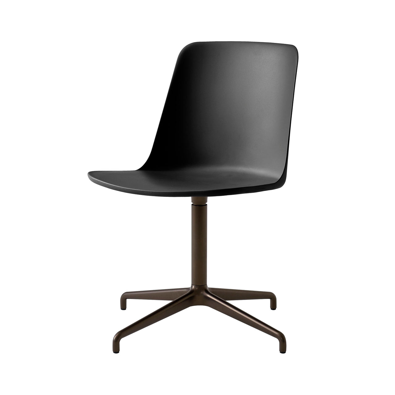 Rely Chair: HW16 + Black + Bronzed