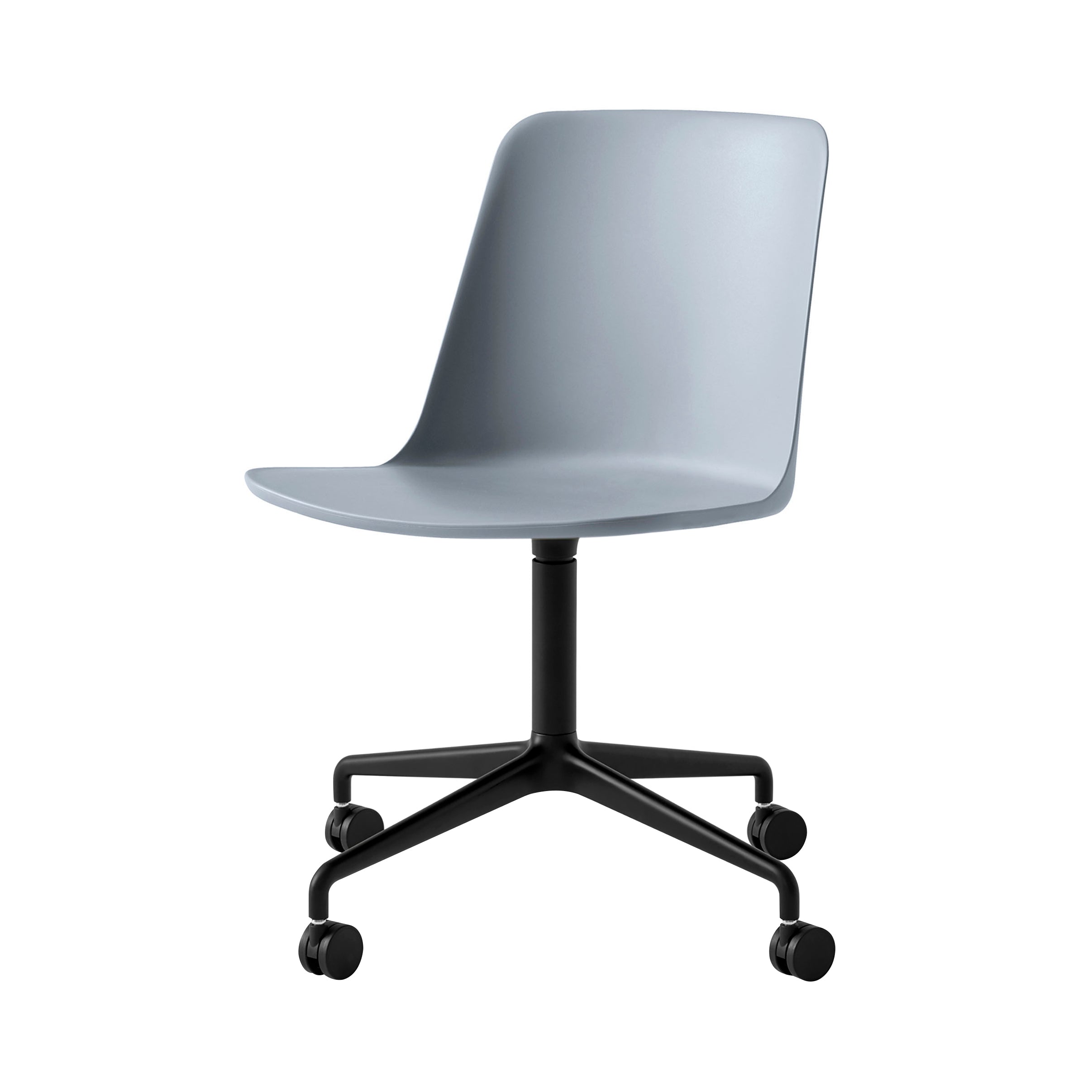 Rely Chair: HW21 + Light Blue + Black