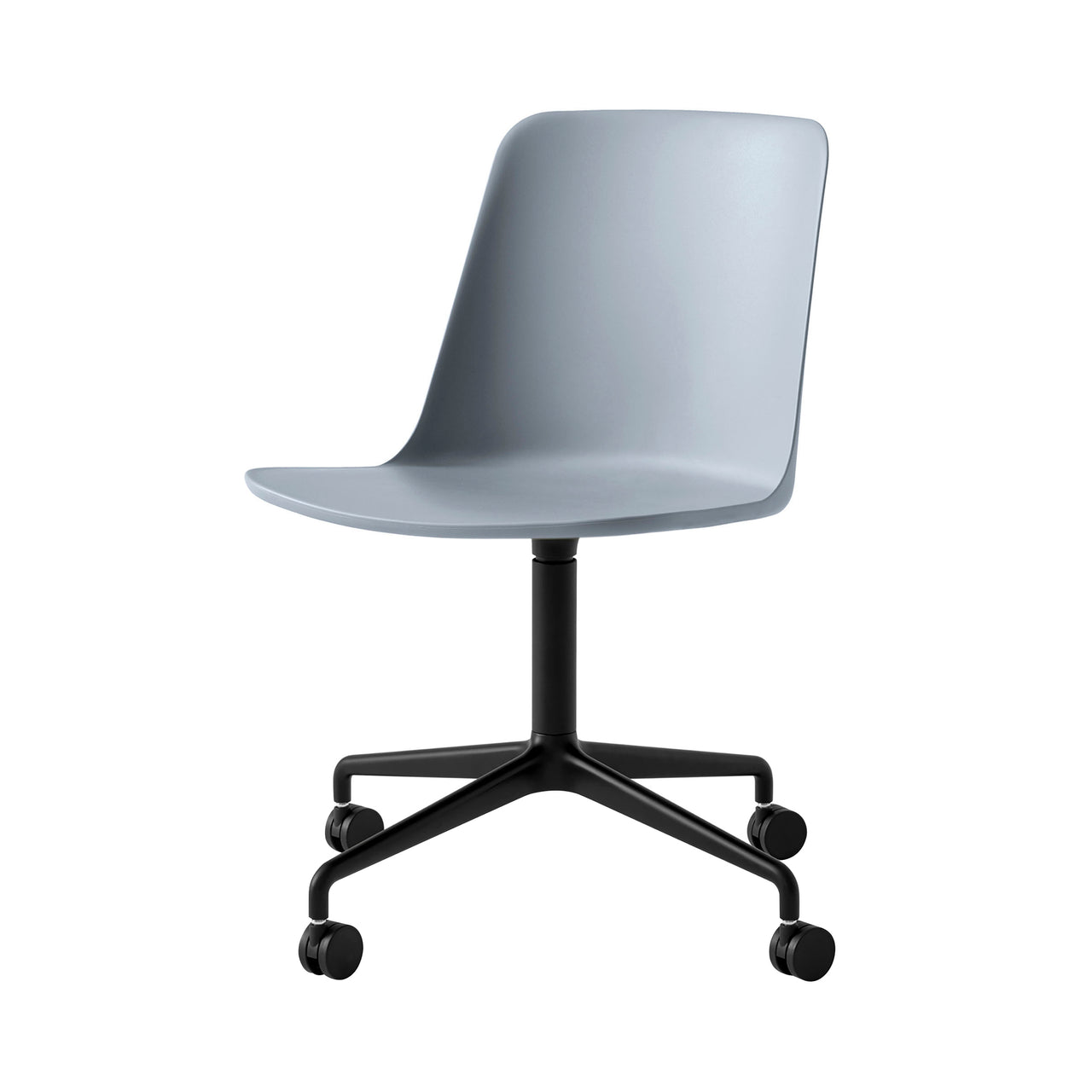 Rely Chair: HW21 + Light Blue + Black