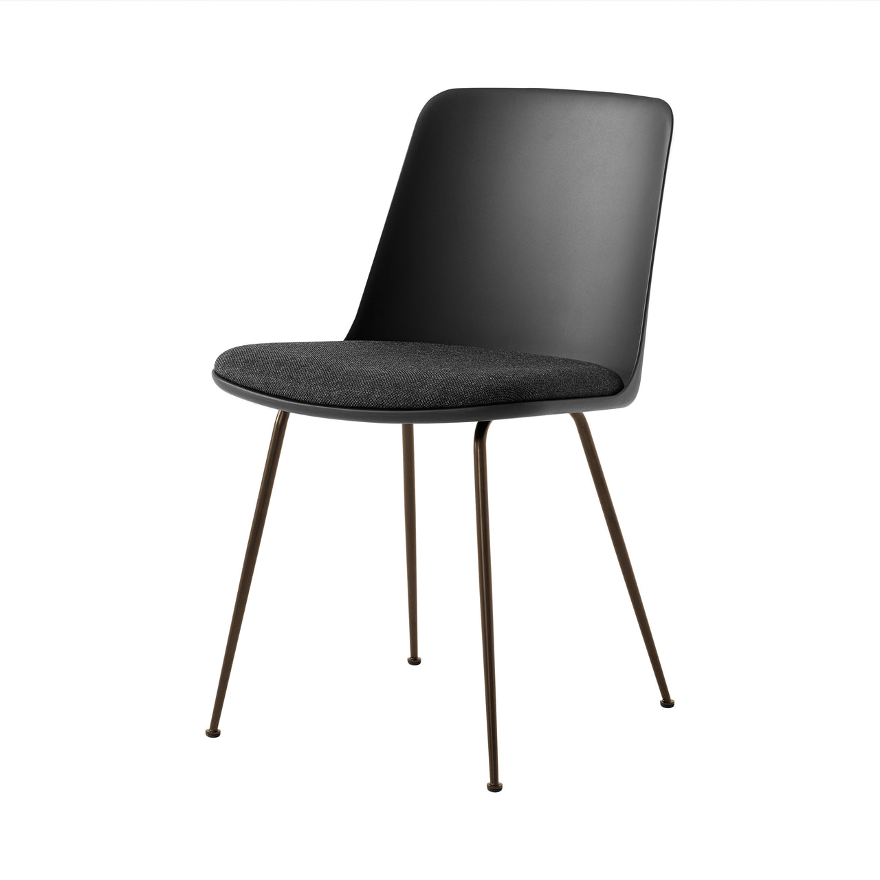 Rely Chair: HW7 + Black + Bronzed