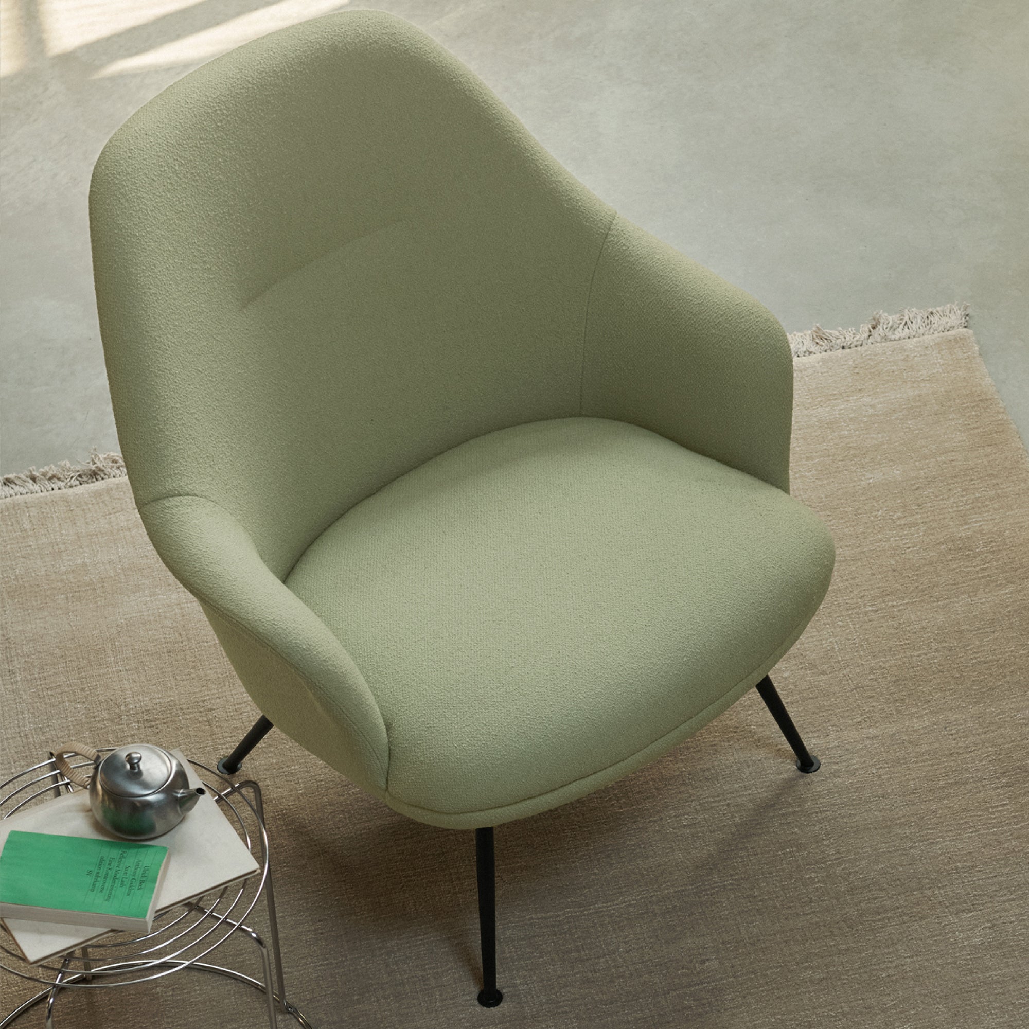 Rely Highback Lounge Chair: HW139 + LS
