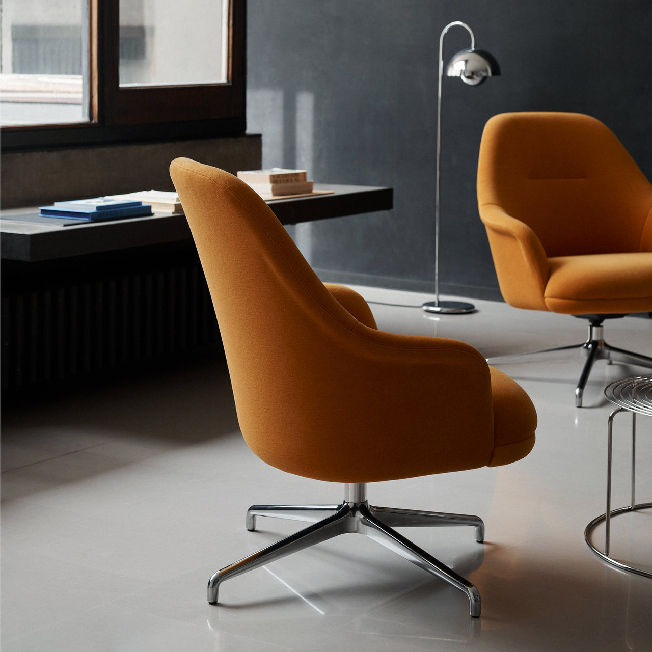 Rely Highback Lounge Chair: HW139 + LS
