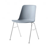 Rely Stacking Chair: HW27 + Light Blue