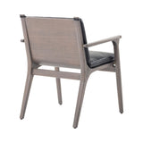 Ren Dining Armchair: Soaped Walnut