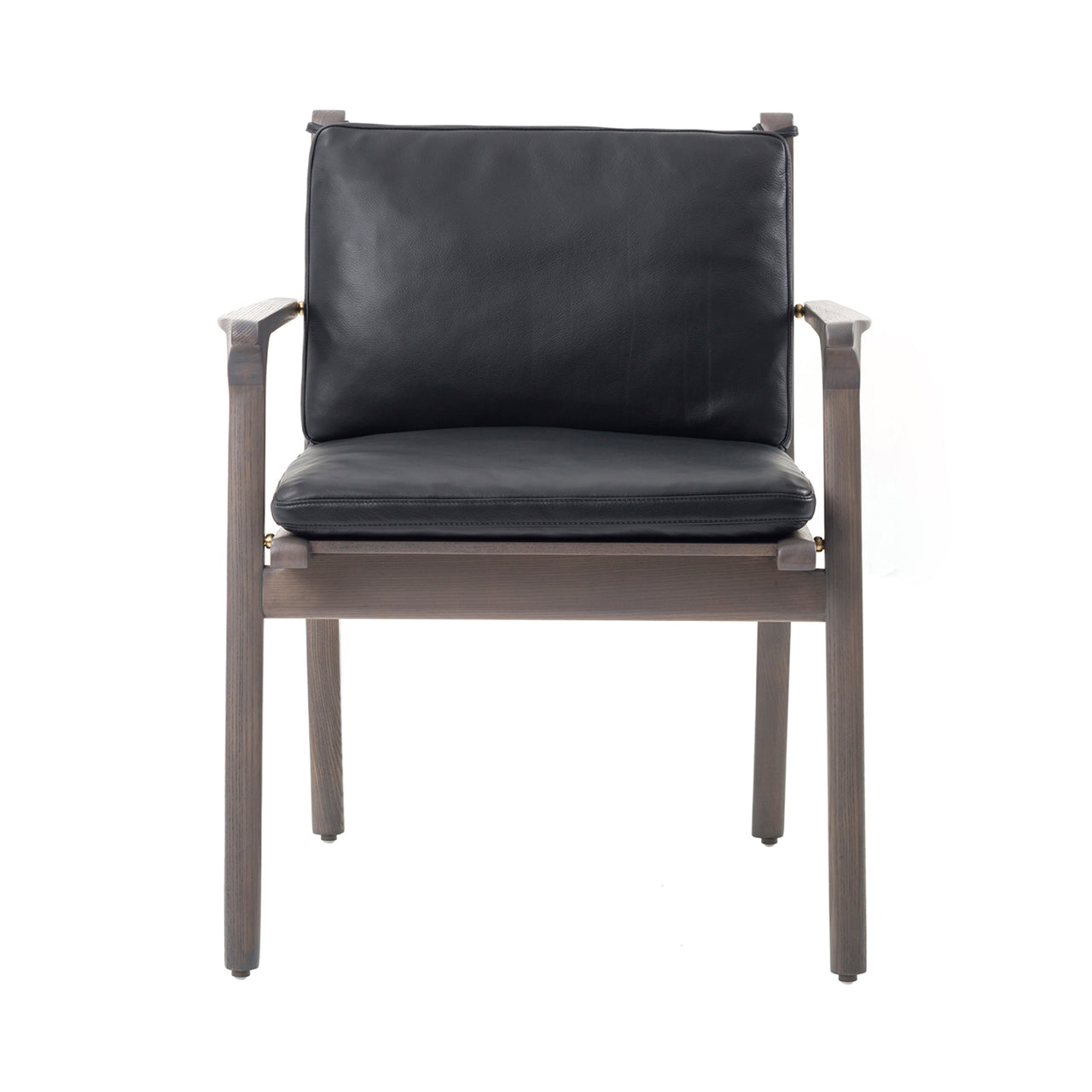 Ren Dining Armchair: Soaped Walnut