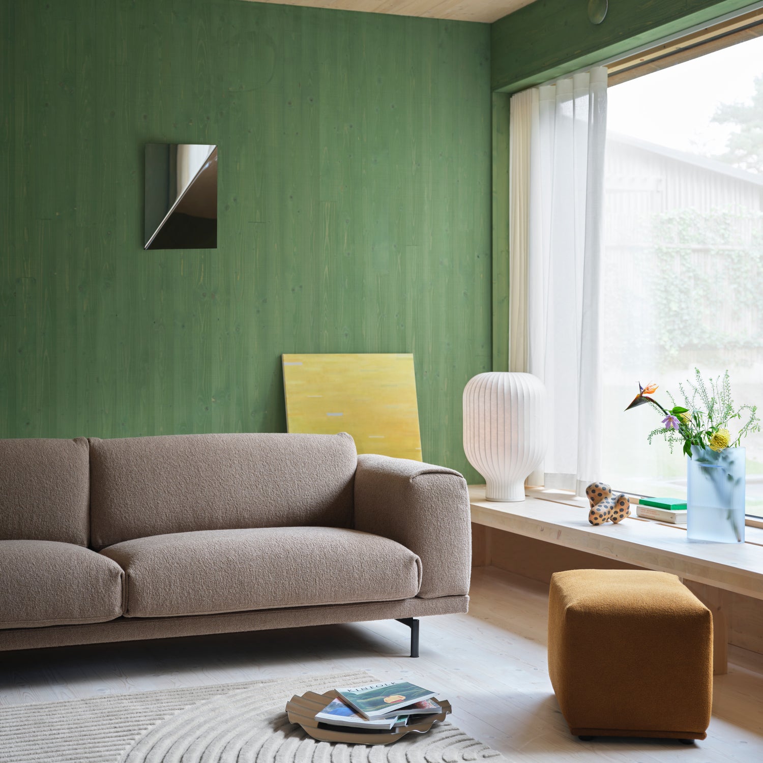 Rest 3 Seater Sofa: Metal Base