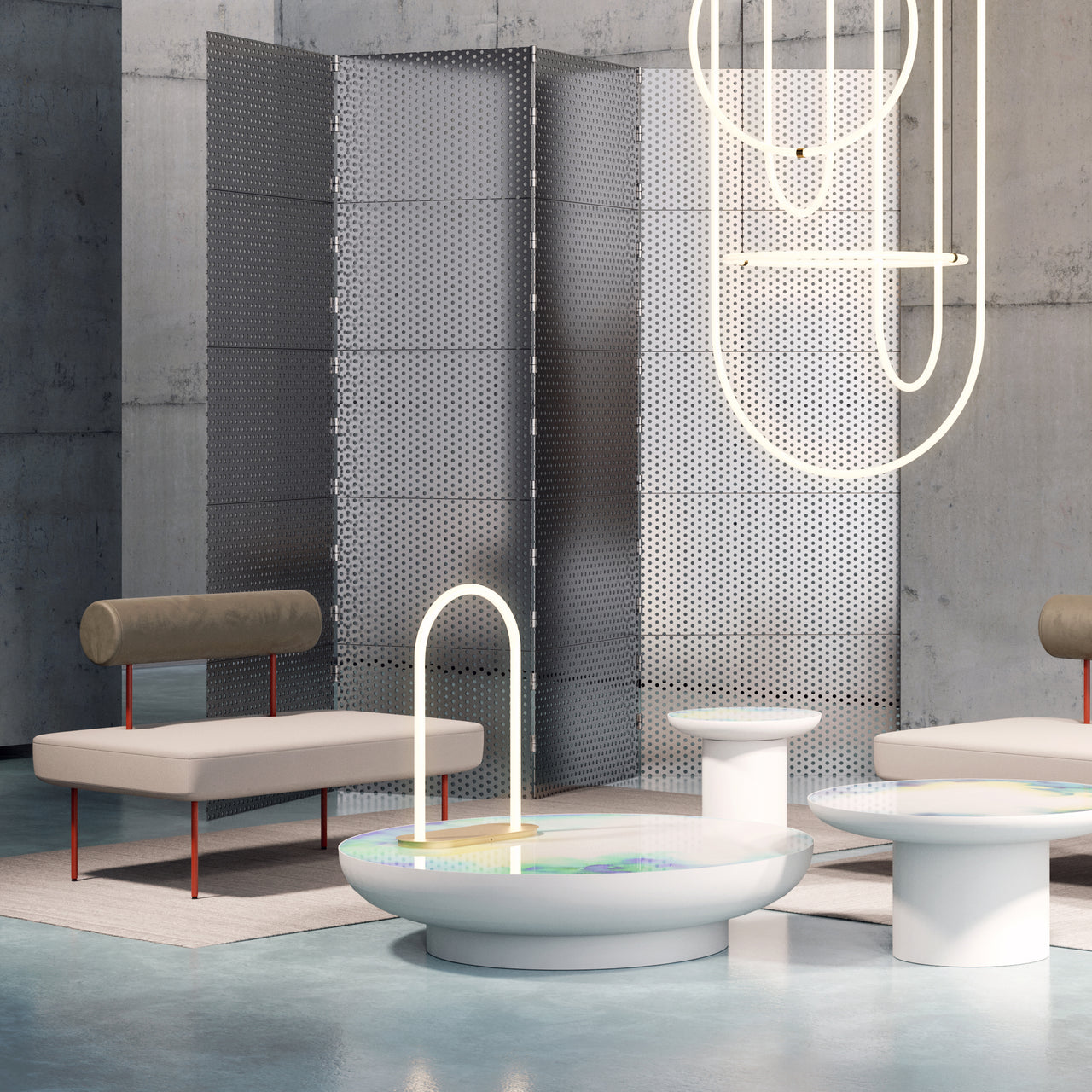 Unseen Table Lamp: Quick Ship