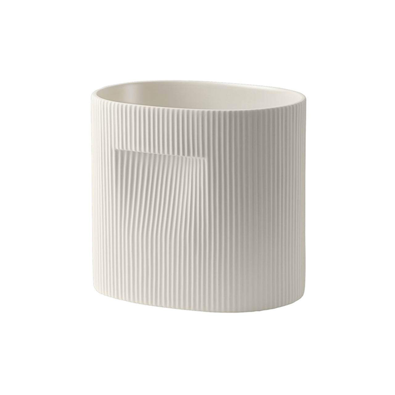 Ridge Planter: High + Off-White
