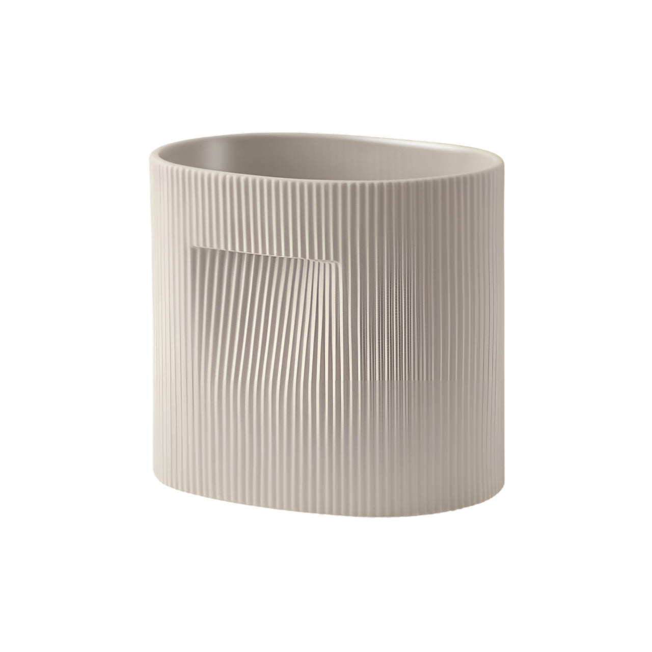 Ridge Planter: High + Beige