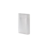 Ridge Vase: Glass + Large - 19.1