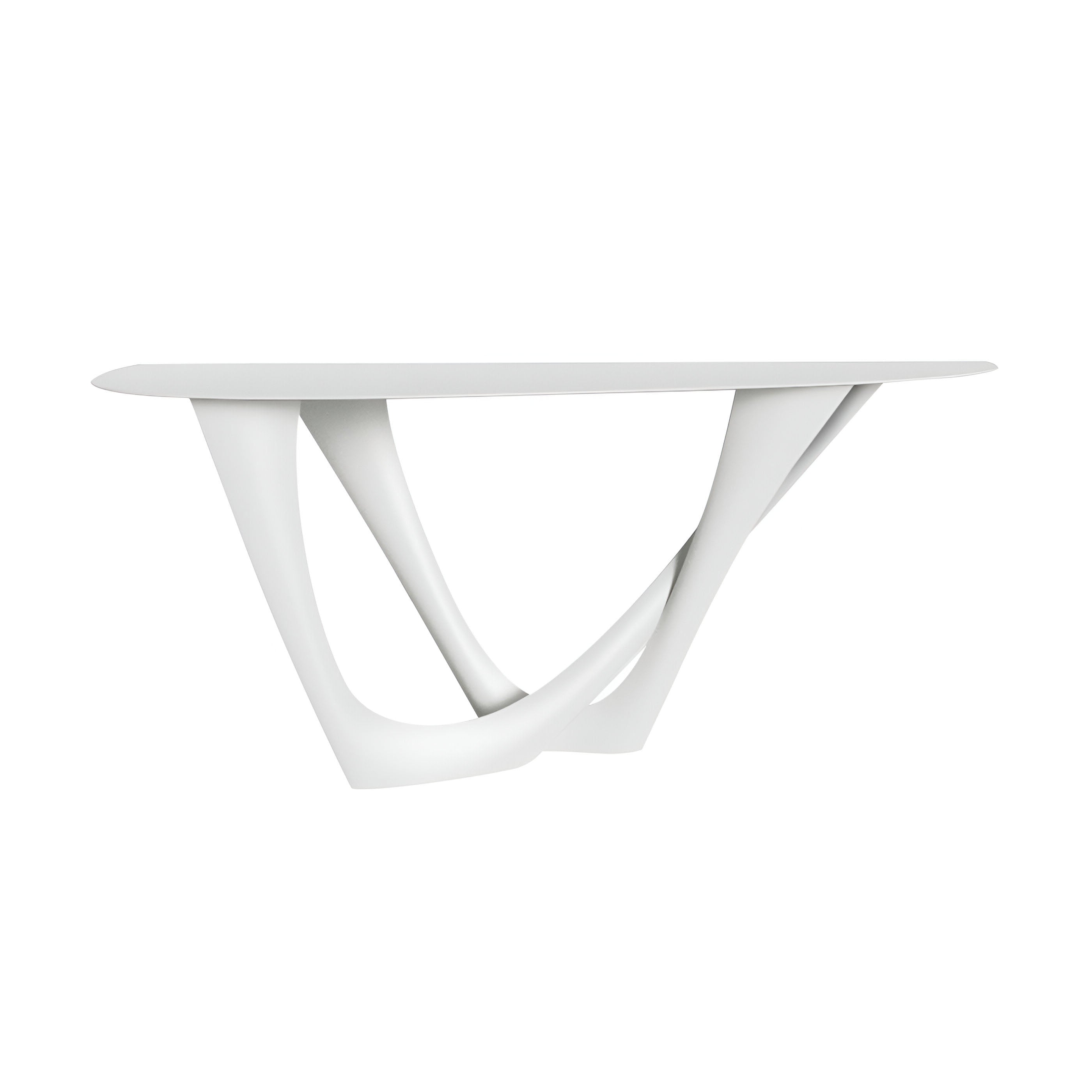 G-Console Duo: Right + White Matt Steel