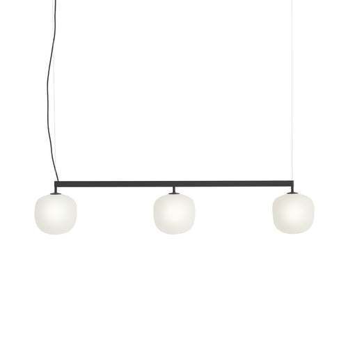 Rime Rail Lamp: Black