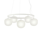 Rime Chandelier: White