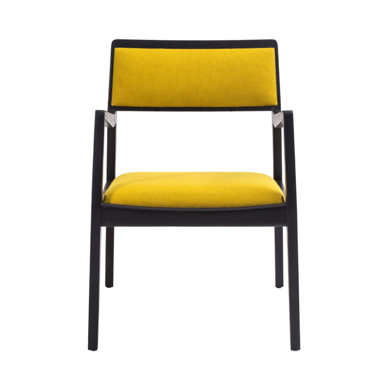 Risom C142 Chair: Black Oak