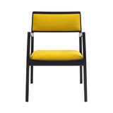 Risom C142 Chair: Black Oak
