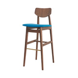 Risom C375 Chair: Natural Walnut