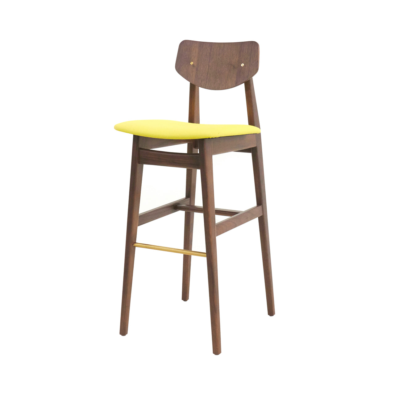 Risom C375 Chair: Natural Walnut