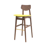 Risom C375 Chair: Natural Walnut