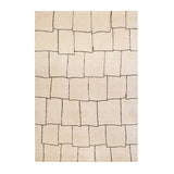 Roof Top Platinum Rug: Medium + Light Beige