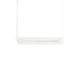 Vale System X-Axis Pendant Light: Horizontal + End-to-End + Vale 1 + Silica