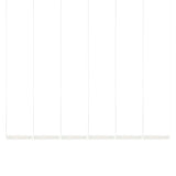 Vale System X-Axis Pendant Light: Horizontal + End-to-End + Vale 6 + Silica