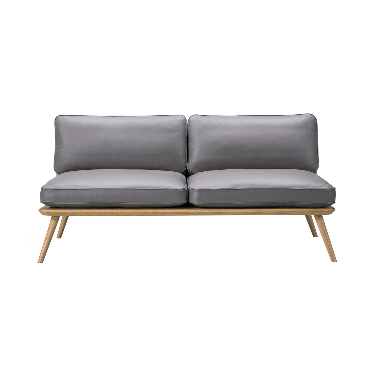 Spine Lounge Suite Sofa: Lacquered Oak