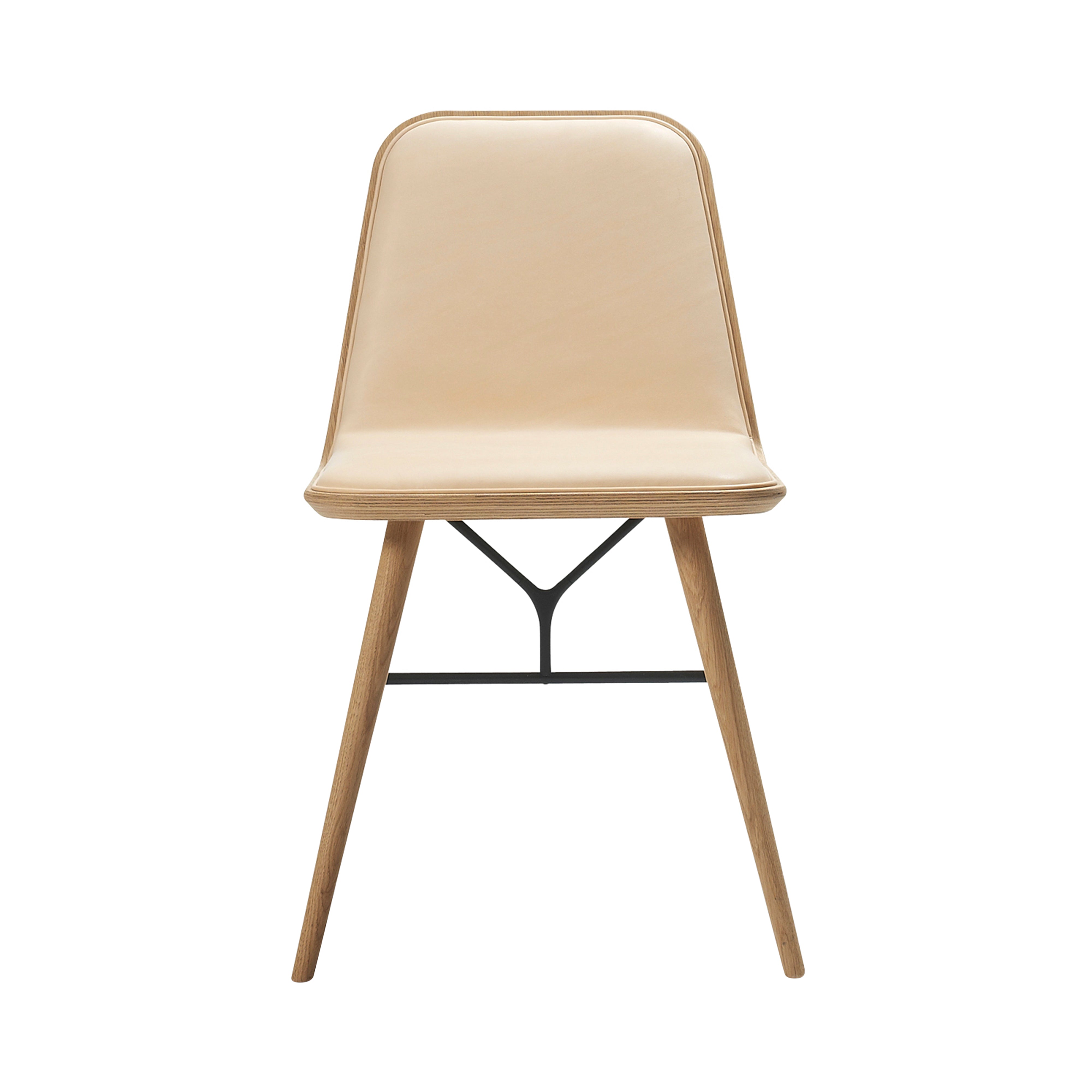 Spine Chair: Lacquered Oak