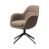 Swoon Chair: Swivel Base + Black