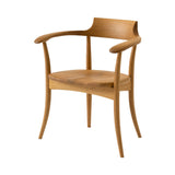 Crescent Armchair: White Oak
