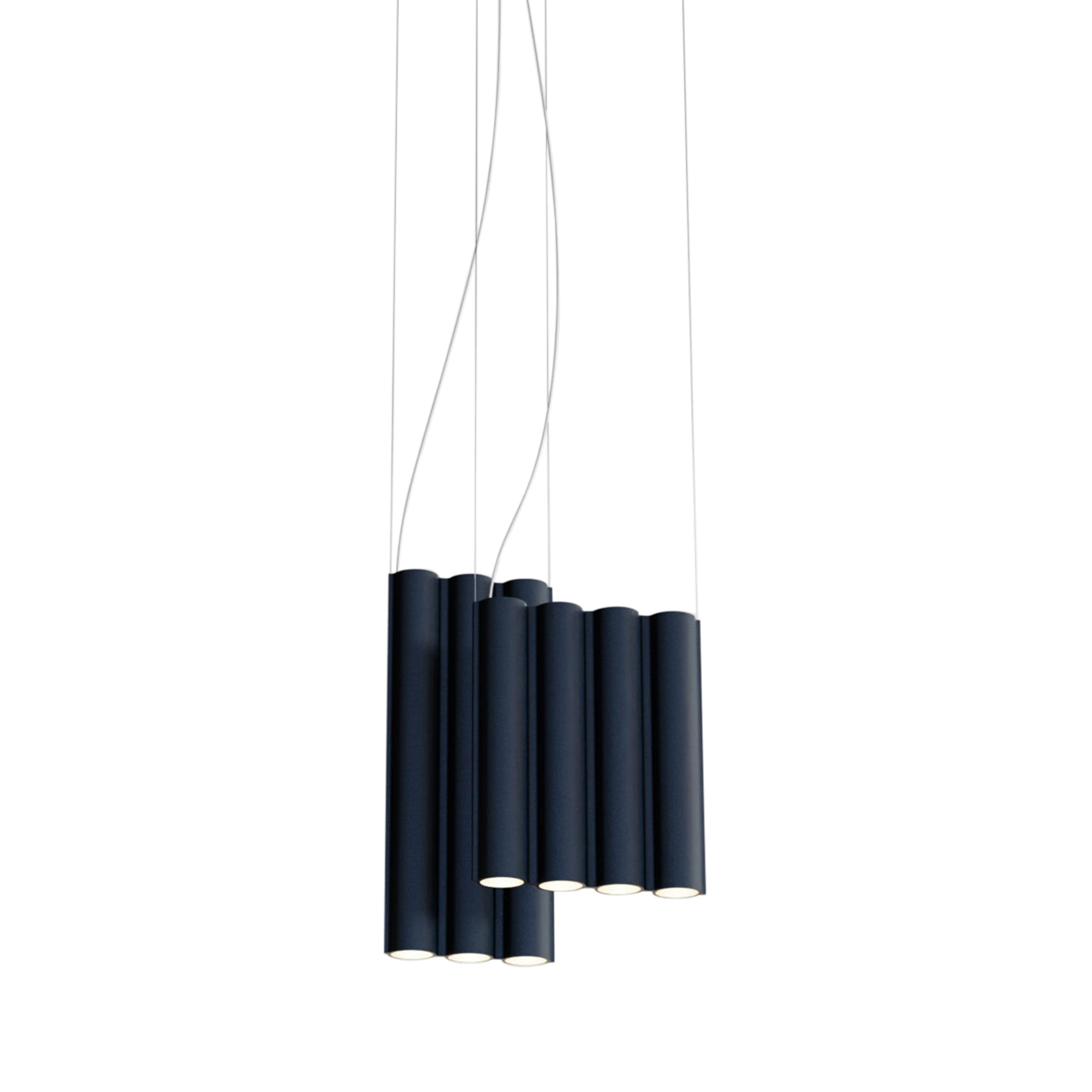 Silo 11 Suspension Lamp: Midnight Blue