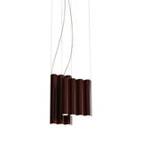 Silo 11 Suspension Lamp: Oxblood