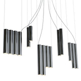 Silo 14 Suspension Lamp: Mirror Polished Aluminum