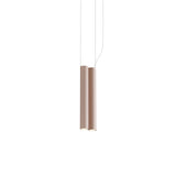 Silo 2SB Suspension Lamp: Wrinkled Dusty Pink