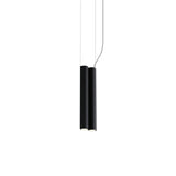 Silo 2SB Suspension Lamp: Textured Black