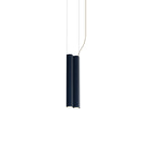 Silo 2SB Suspension Lamp: Textured Midnight Blue