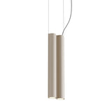 Silo 2SB Suspension Lamp: Beige